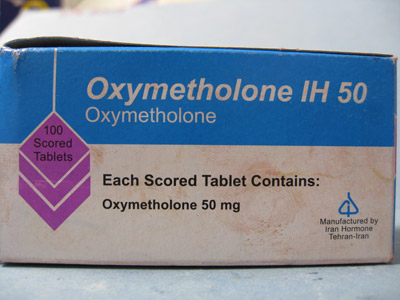 Oxymetholone (aka Anapolan or Nap-50)